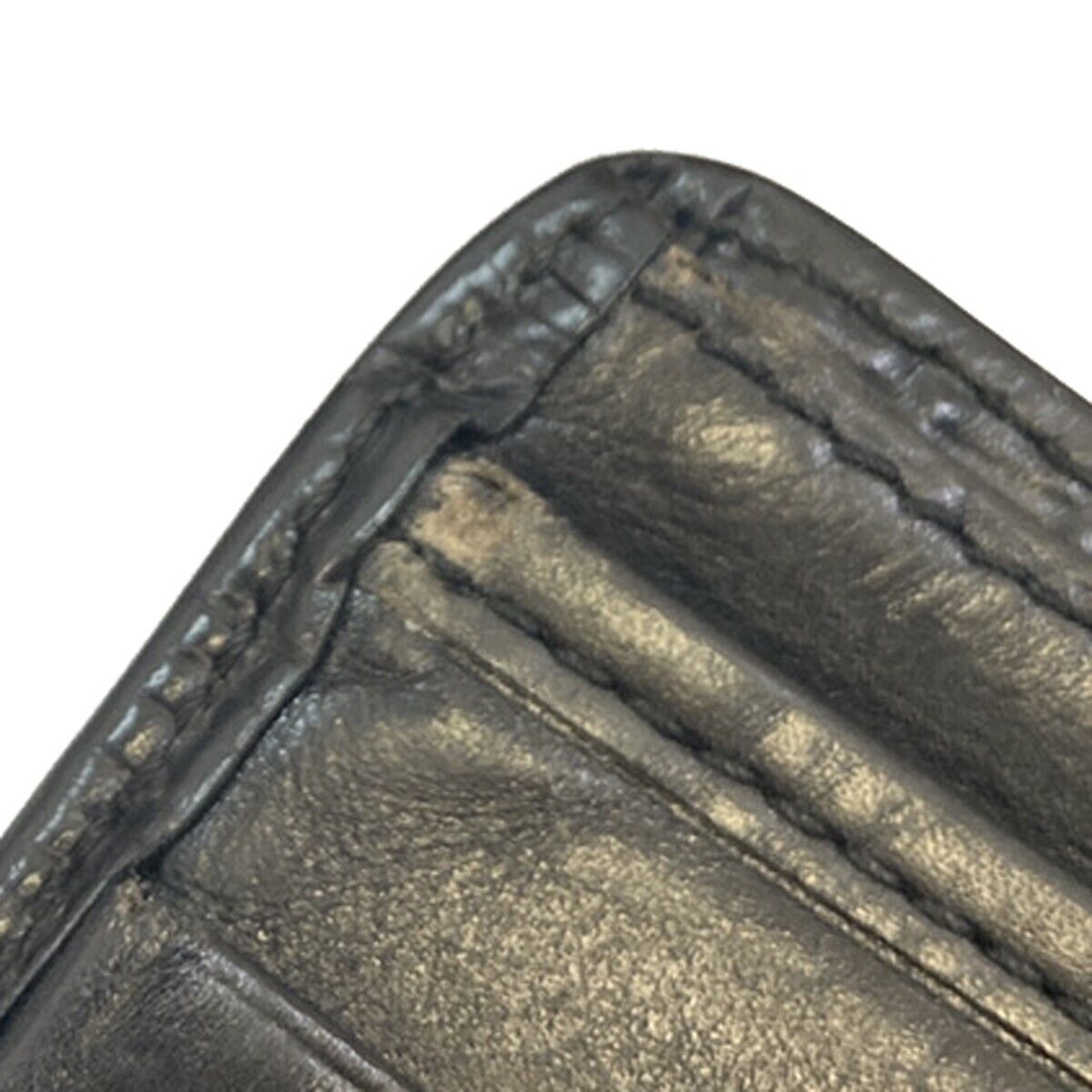 LOUIS VUITTON Porte Billets Cartes Credit Monnais Wallet Epi BK M63542 03EB266