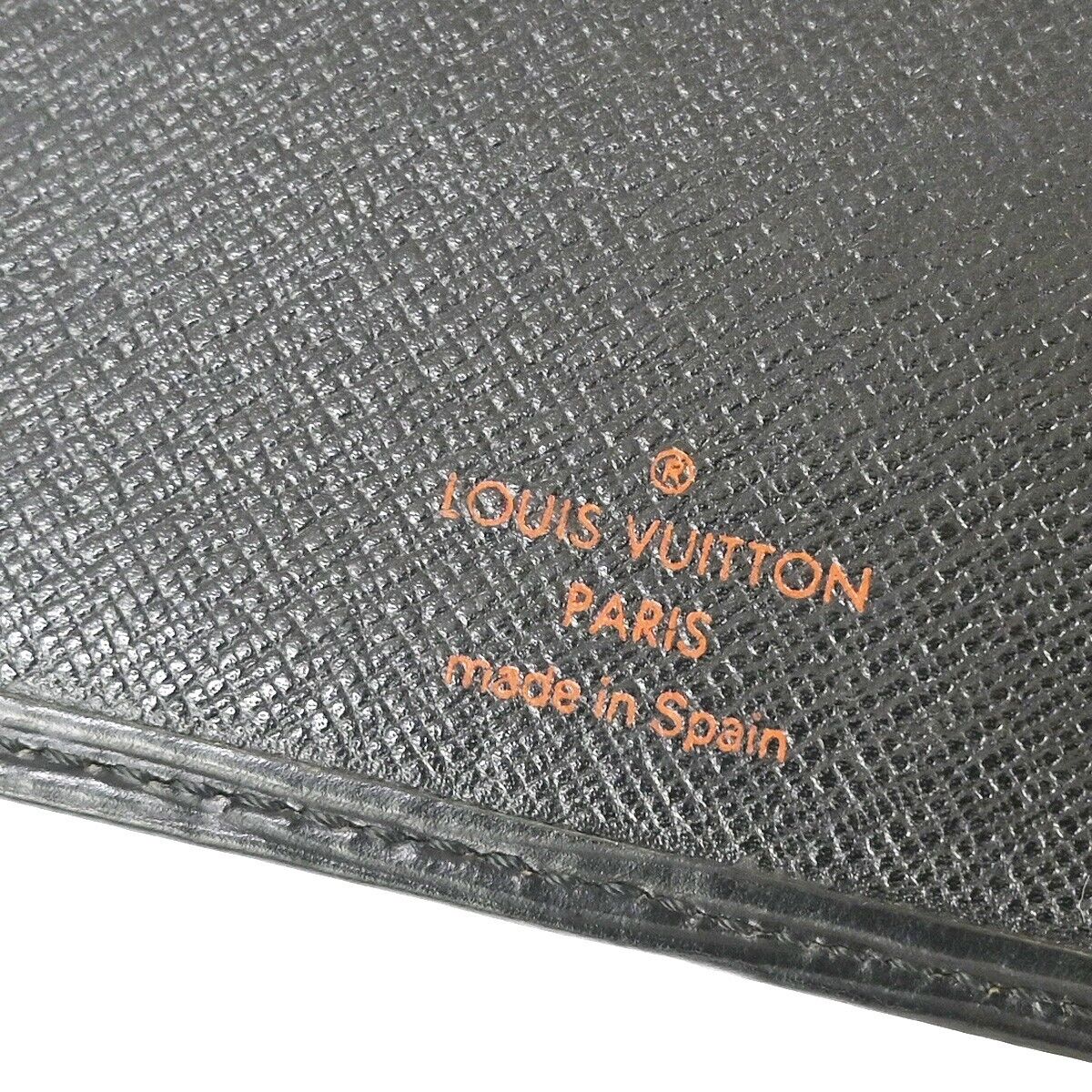 LOUIS VUITTON Porte Shekie Cult Credi Bifold Epi Black Leather M63732 01SH132