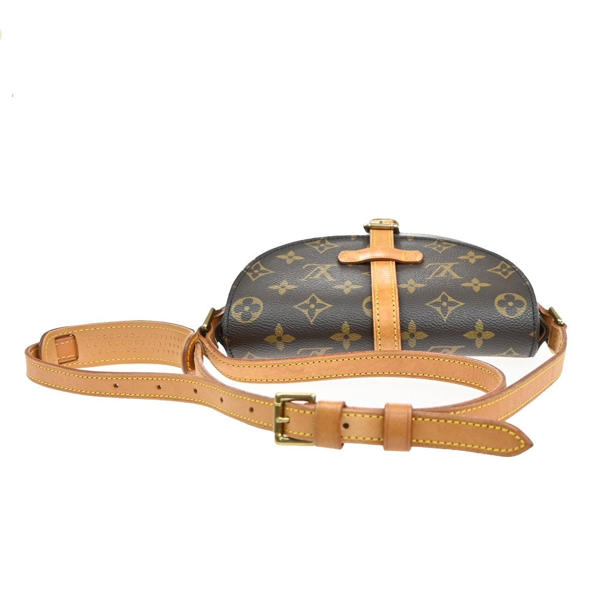 LOUIS VUITTON Chantilly PM Shoulder Bag Monogram Leather Brown M51234 86SA020