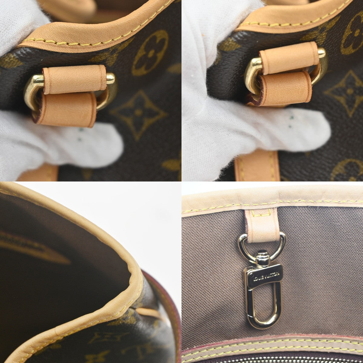 LOUIS VUITTON Batignolles Horizontal Shoulder Bag Monogram Brown M51154 29MA446