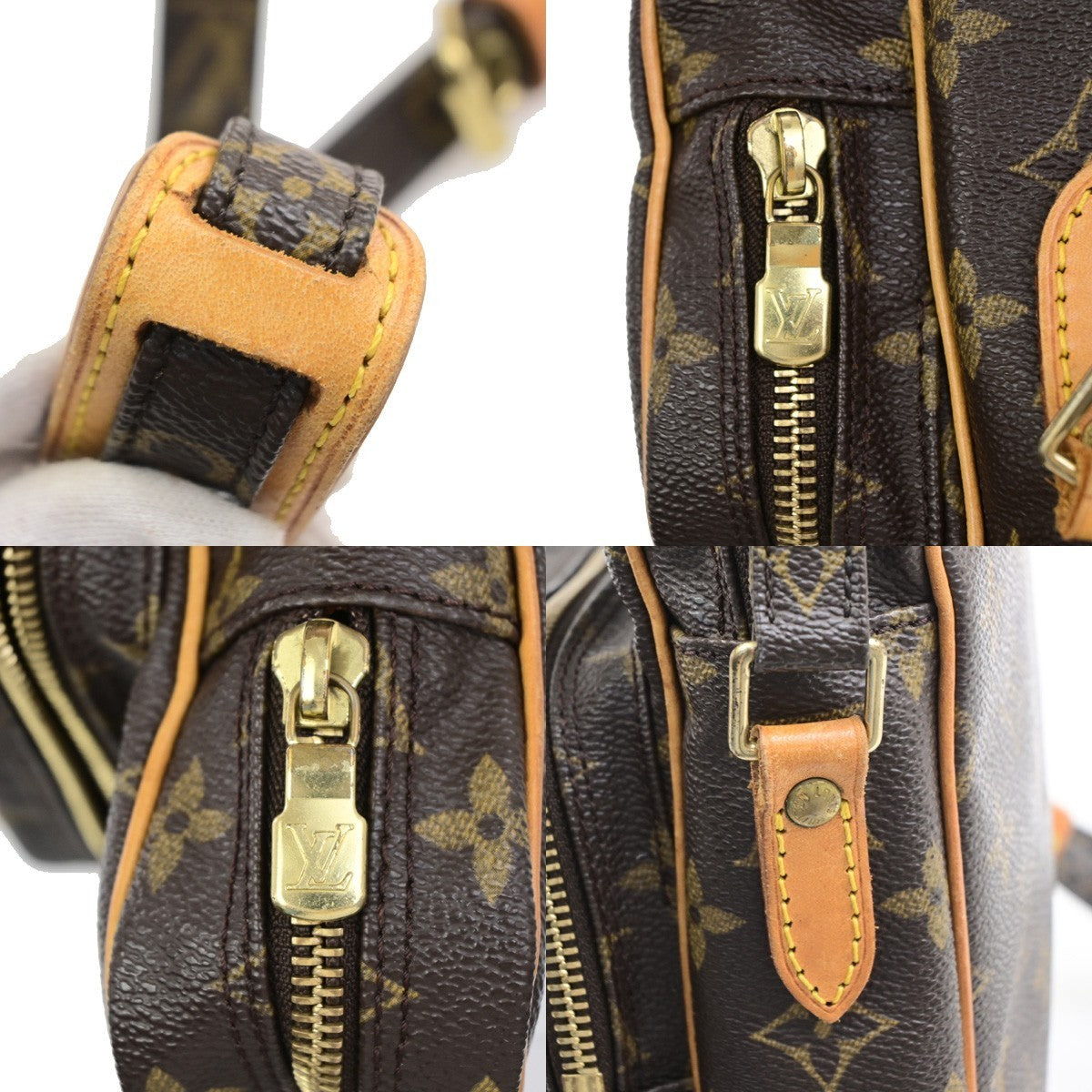 LOUIS VUITTON Amazon Crossbody Shoulder Bag Monogram Leather BN M45236 96KD132