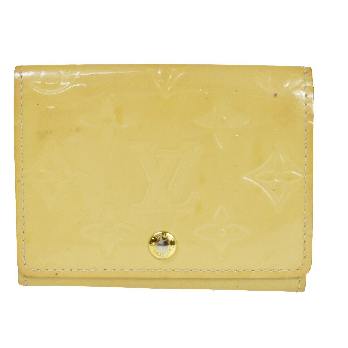 LOUIS VUITTON 4 Set Wallet Card Coin Case Monogram Mini Lin Vernis Epi 68JH586