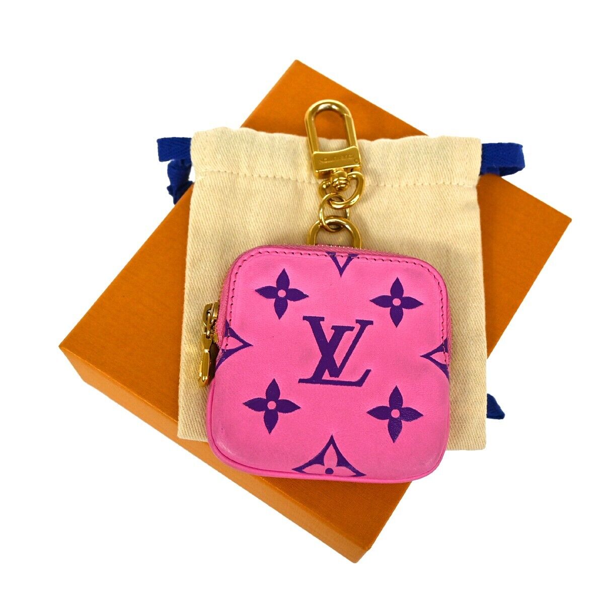 LOUIS VUITTON Lanyard Multipochet Coin Case Monogram Empreint PK MP3072 84ED469