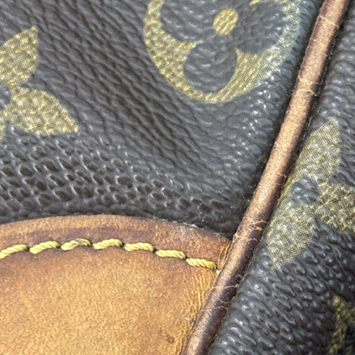 LOUIS VUITTON Marly Dragonne GM Clutch Hand Bag Monogram Brown M51825 36HB862