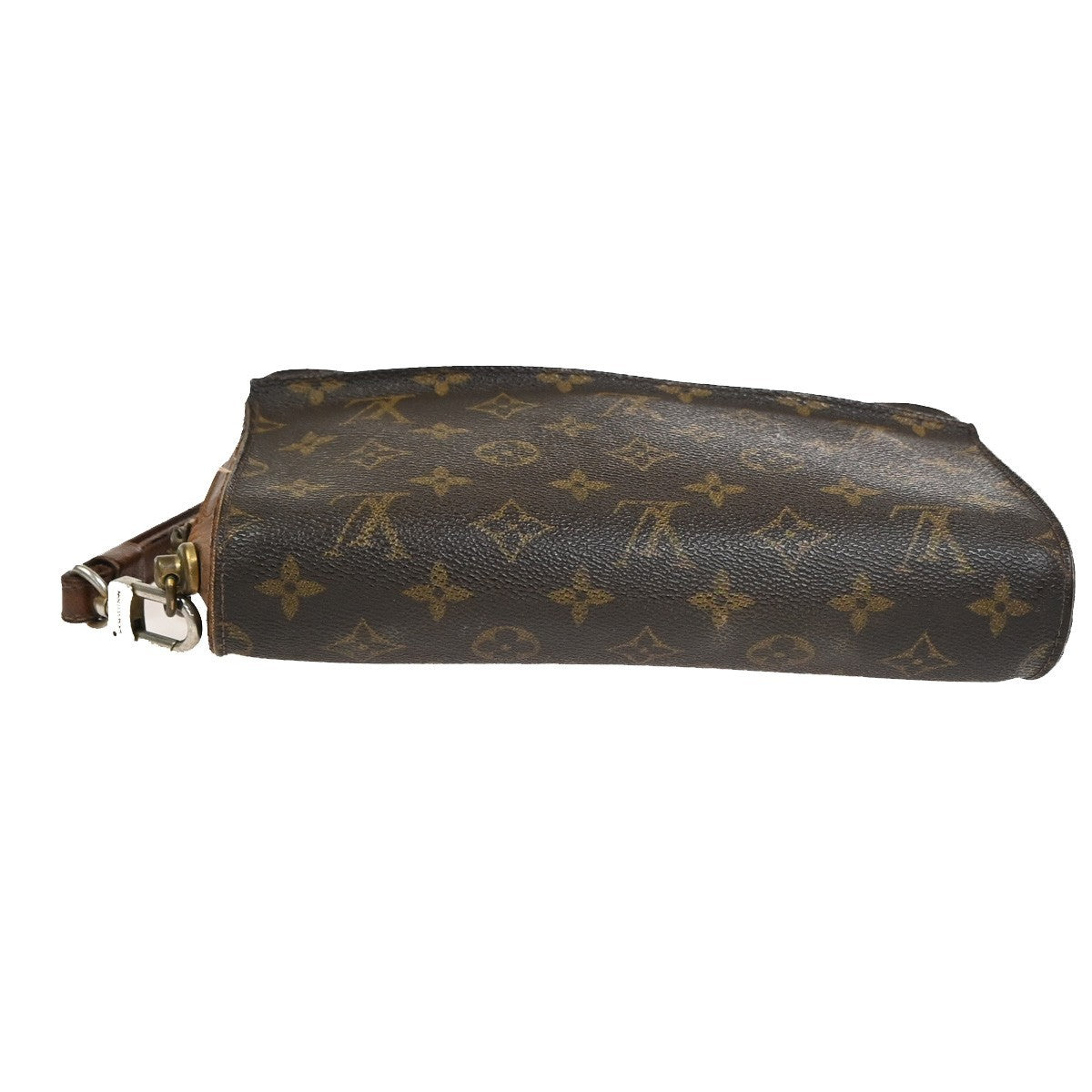 LOUIS VUITTON Orsay Clutch Hand Bag Monogram Leather Brown France M51790 07YJ027