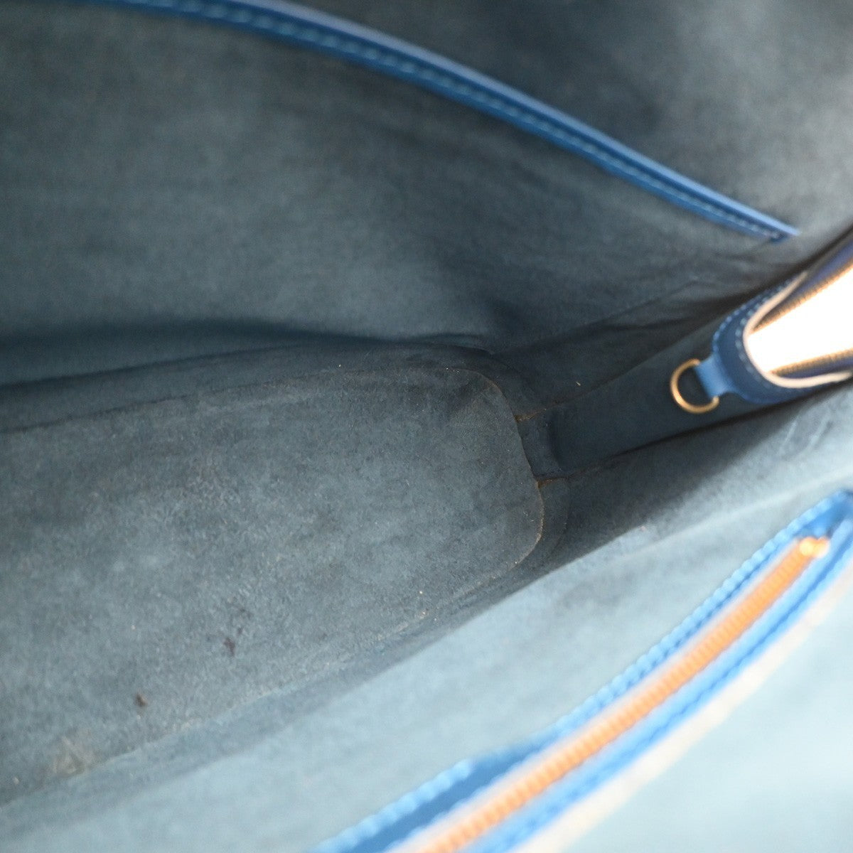 LOUIS VUITTON LV Lussac Shoulder Bag Epi Leather Blue France M52285 80MA281