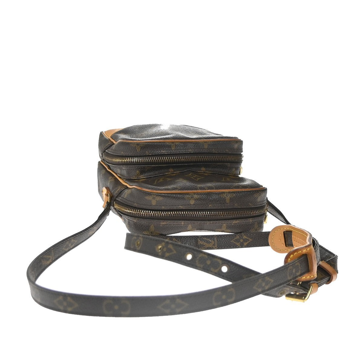 LOUIS VUITTON Amazon Crossbody Shoulder Bag Monogram Leather BN M45236 80KC775