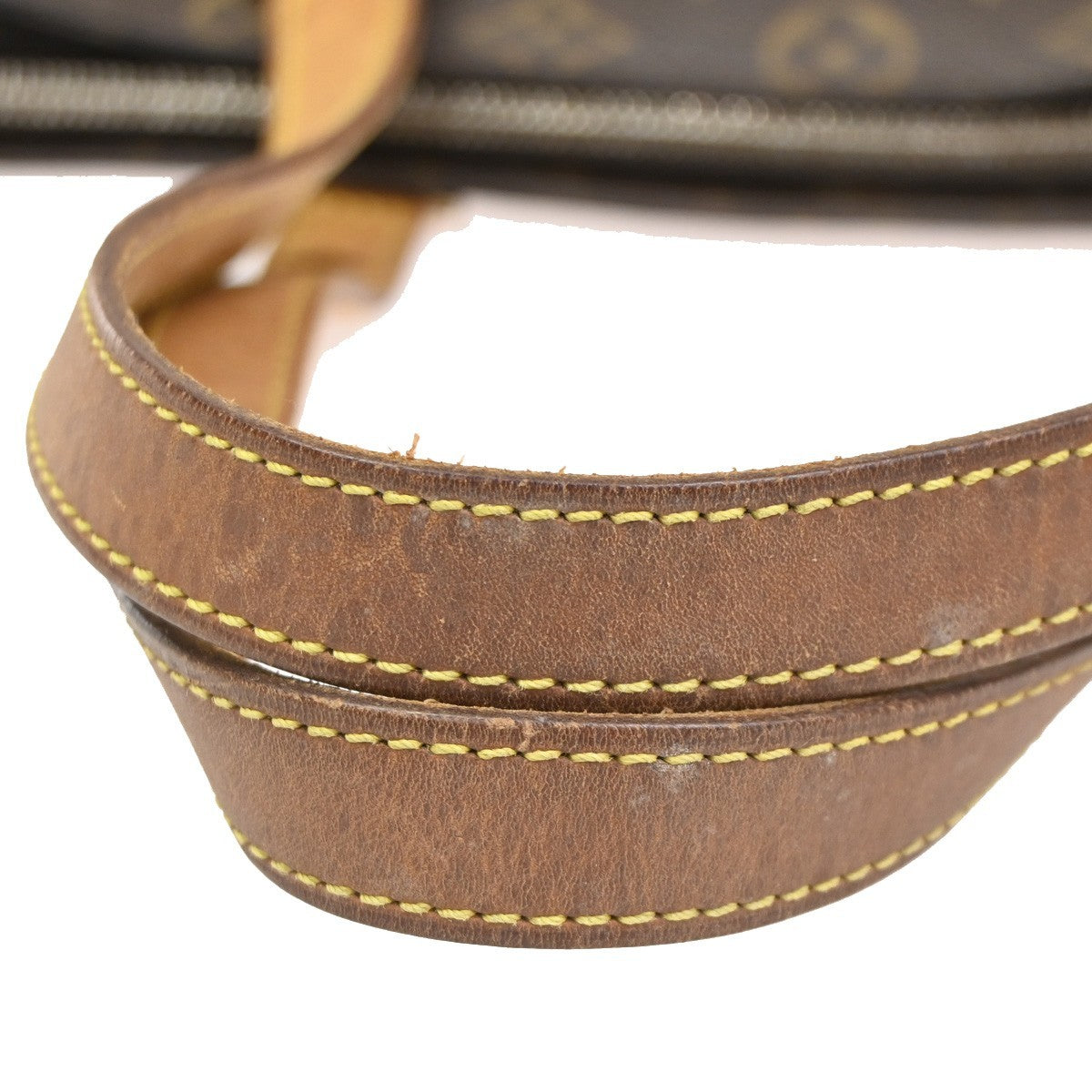 LOUIS VUITTON Cabas Piano Shoulder Bag Monogram Leather Brown M51148 80CA724
