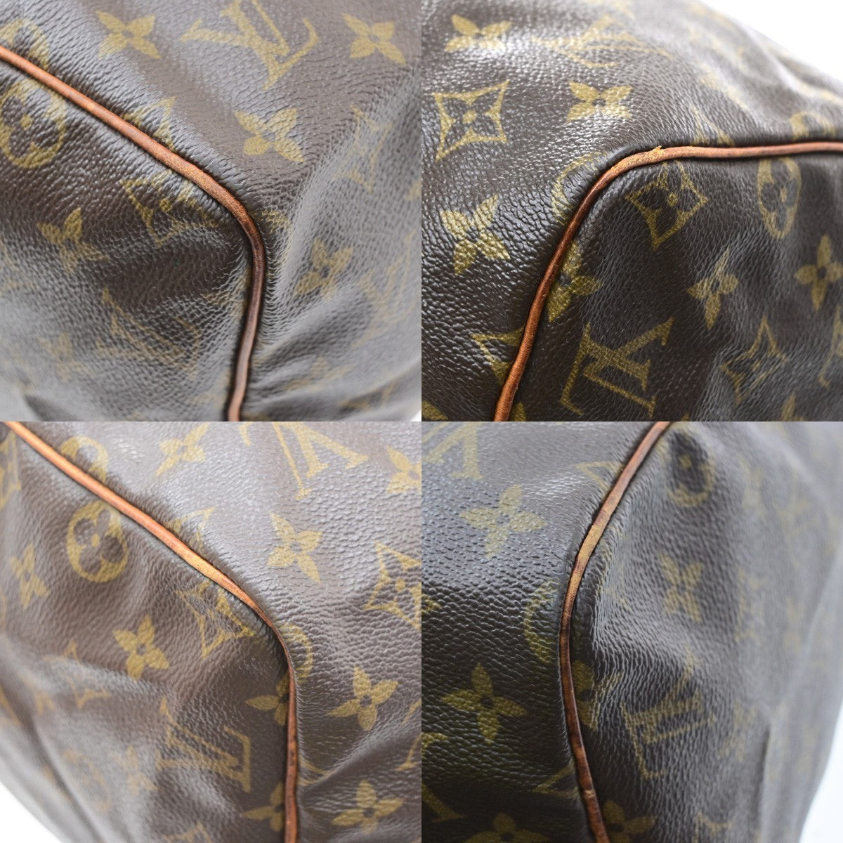 LOUIS VUITTON Speedy 30 Travel Hand Bag Monogram Leather Brown M41526  86SA166