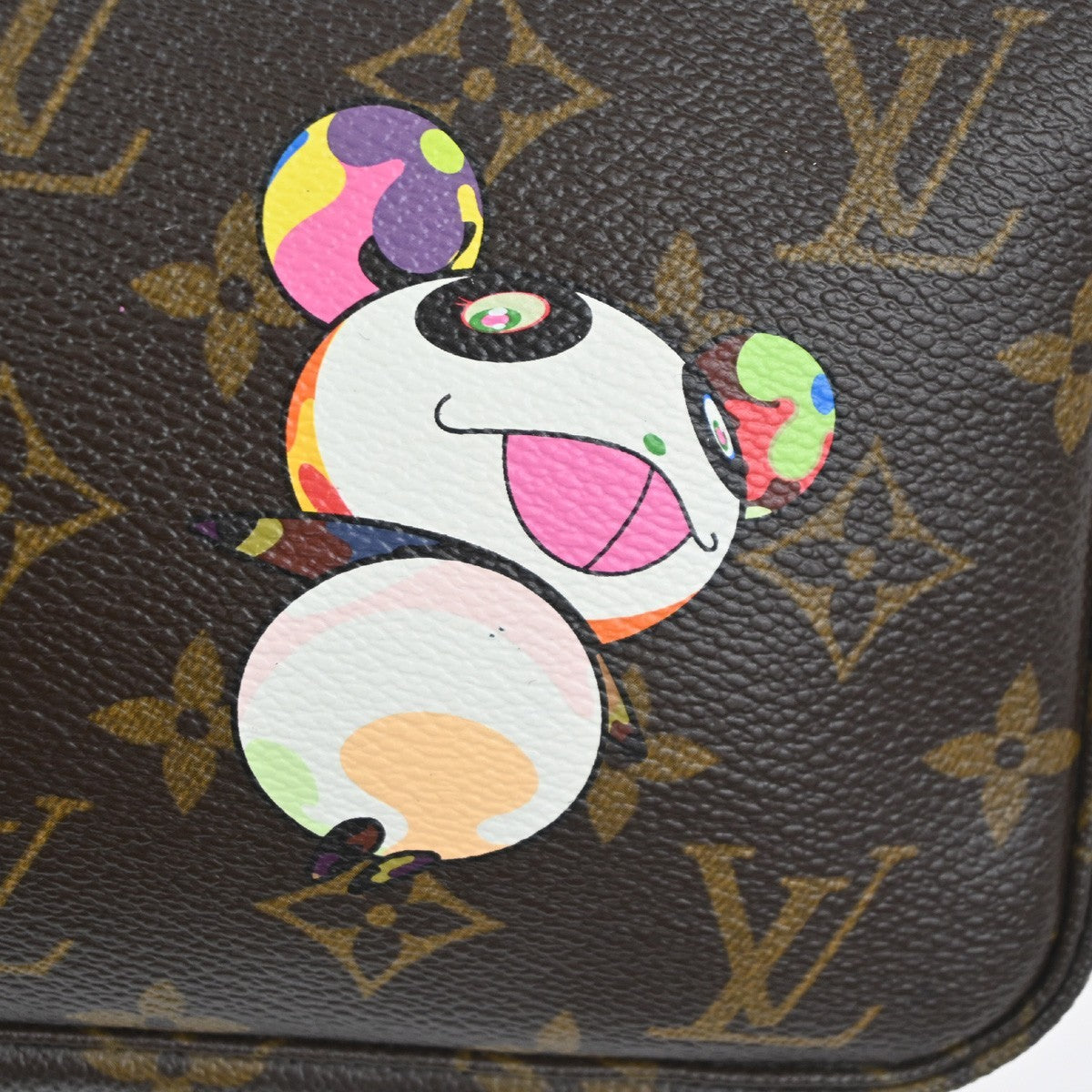 LOUIS VUITTON Murakami Pochette Accessoires Monogram Panda M51981 631RQ068