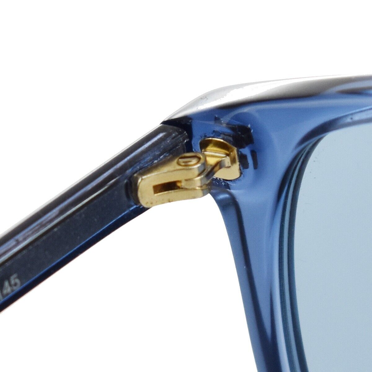 GUCCI Logo Sunglasses Eye Wear Plastic Metal Blue GG0263S 003 Italy 68JH058