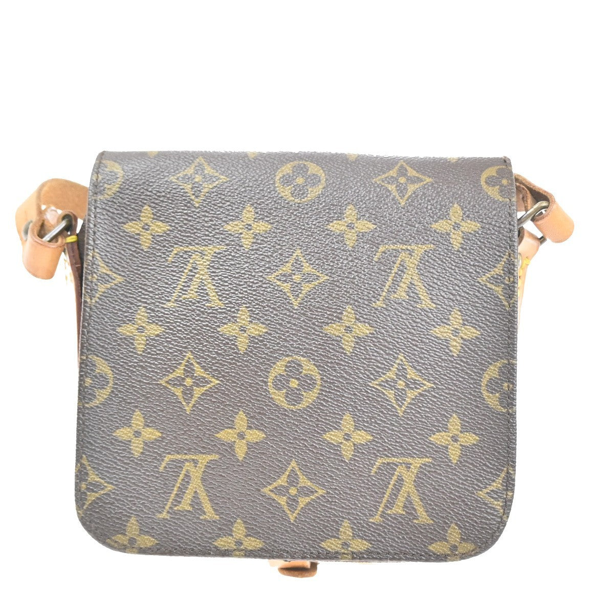 LOUIS VUITTON Mini Cartouchiere Shoulder Bag Monogram Leather BN M51254 34KP588