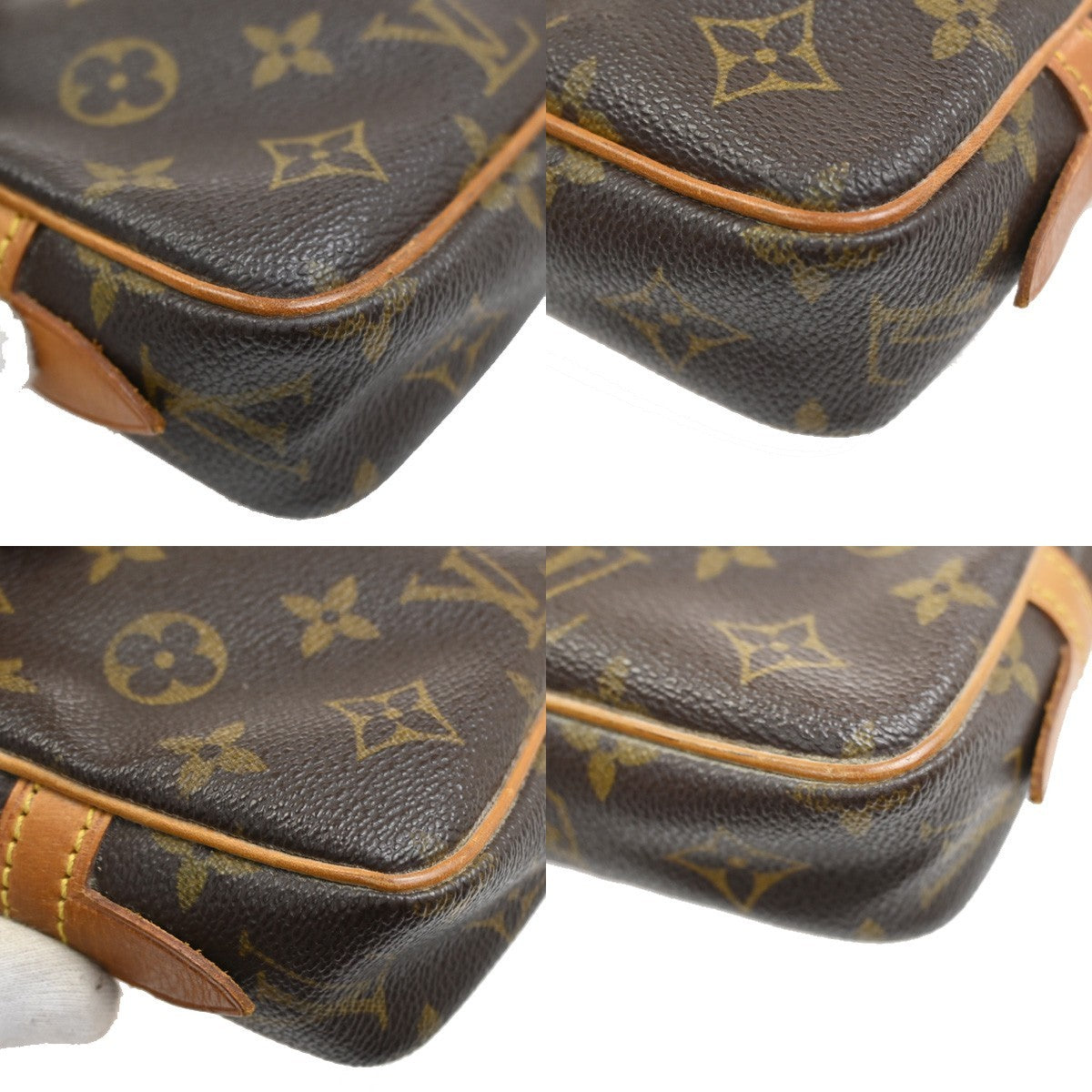 LOUIS VUITTON Marly Bandouliere Shoulder Bag Monogram Leather BN M51828 32SA047