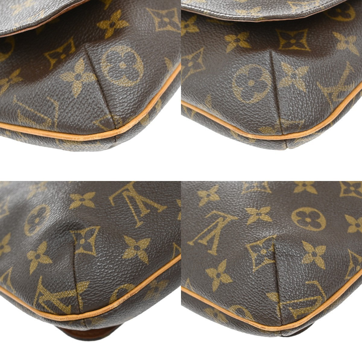 LOUIS VUITTON LV Musette Salsa Short Shoulder Bag Monogram Brown M51258 30KB297
