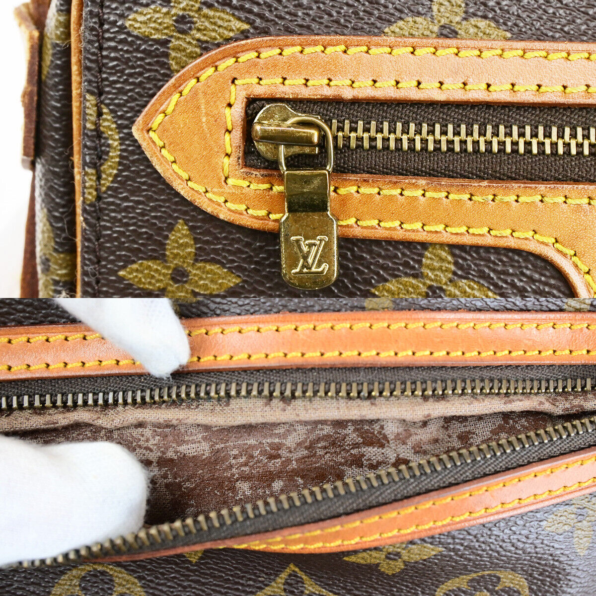 LOUIS VUITTONI Saint Germain 24 Shoulder Bag Monogram Leather BN M51210 35SJ486