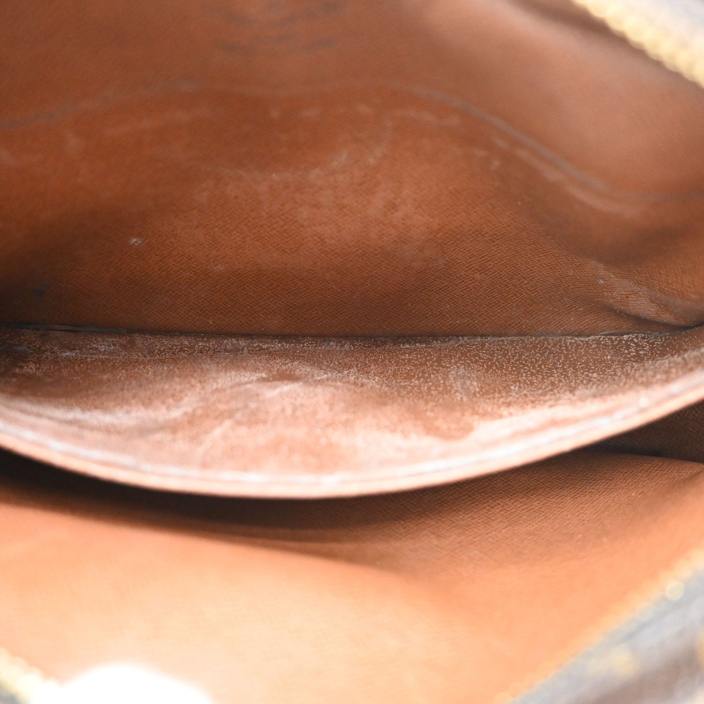 LOUIS VUITTON Compiegne 23 Clutch Hand Bag Monogram Leather Brown M51847 66KD143