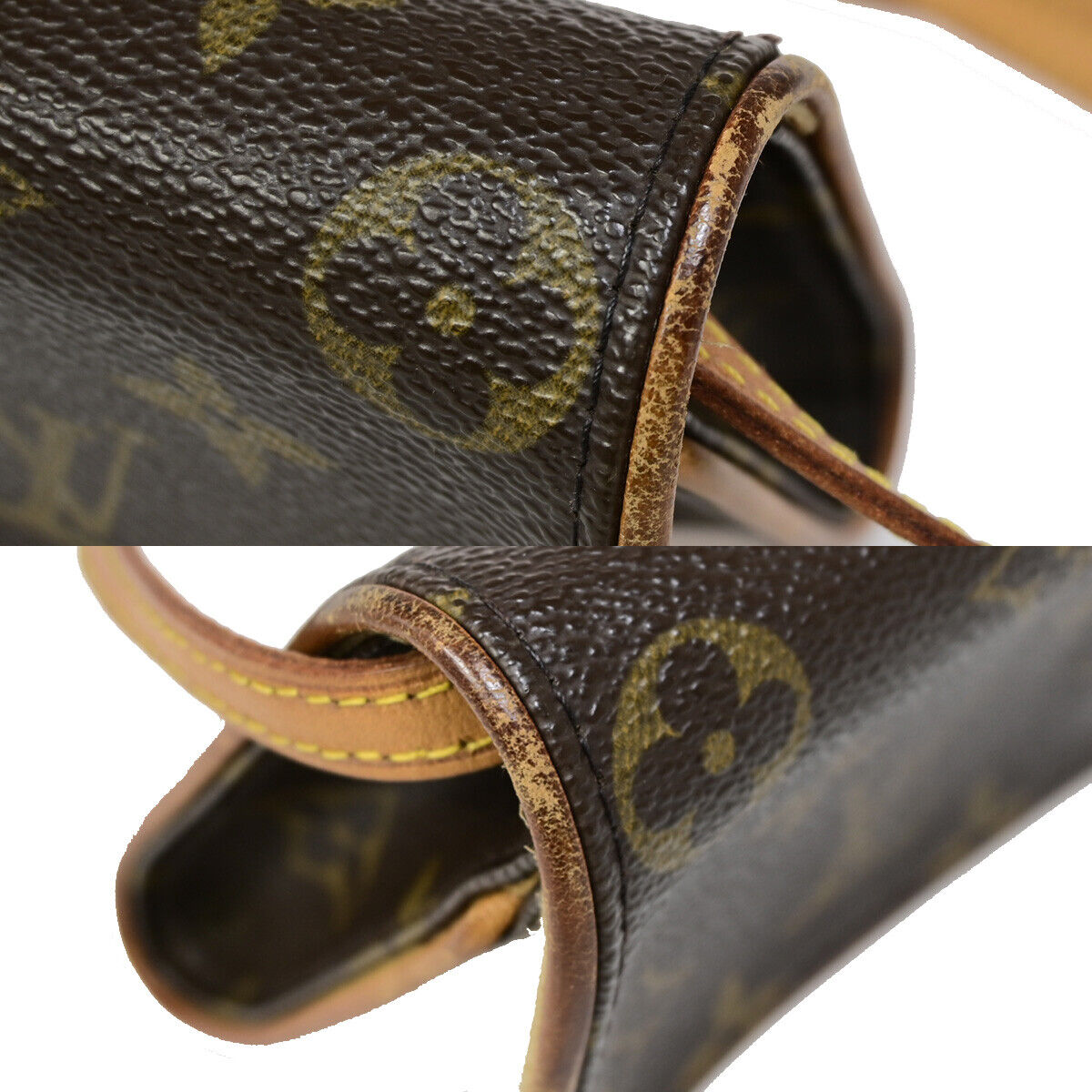 LOUIS VUITTON Pochette Twin PM 2Way Shoulder Clutch Bag Monogram M51854 34YE765