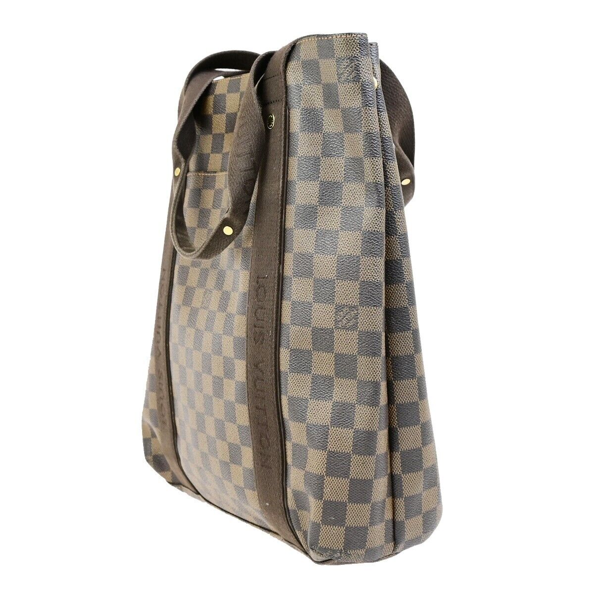 LOUIS VUITTON Cabas Beaubourg Shoulder Bag Damier Ebene Leather N52006 25EC977
