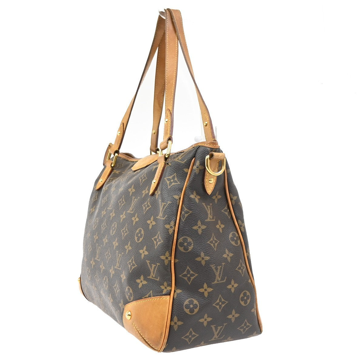 LOUIS VUITTON Estrela MM 2Way Shoulder Bag Monogram Leather Brown M41232 36TA718