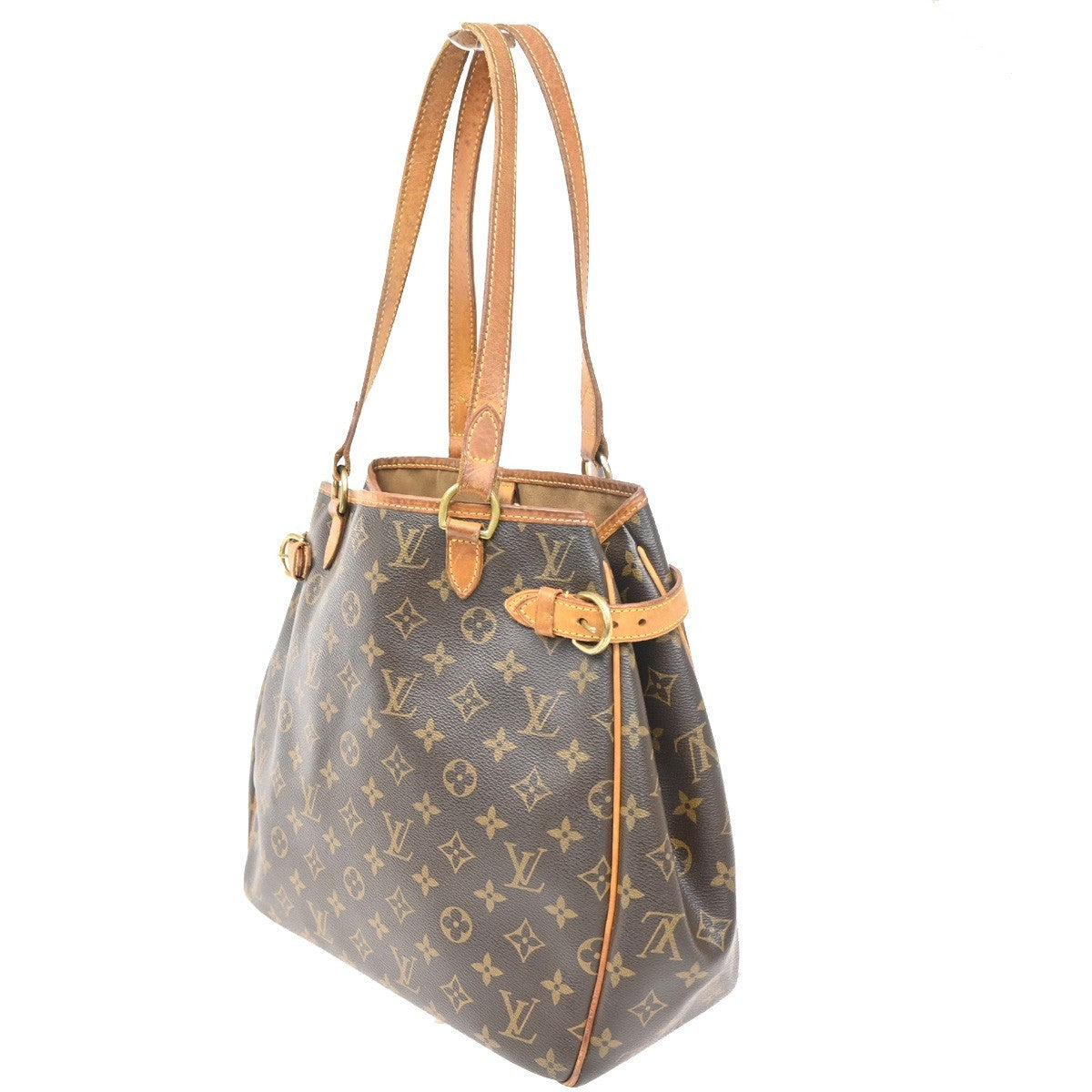 LOUIS VUITTON Batignolles Vertical Shoulder Bag Monogram Brown M51153 35CA545