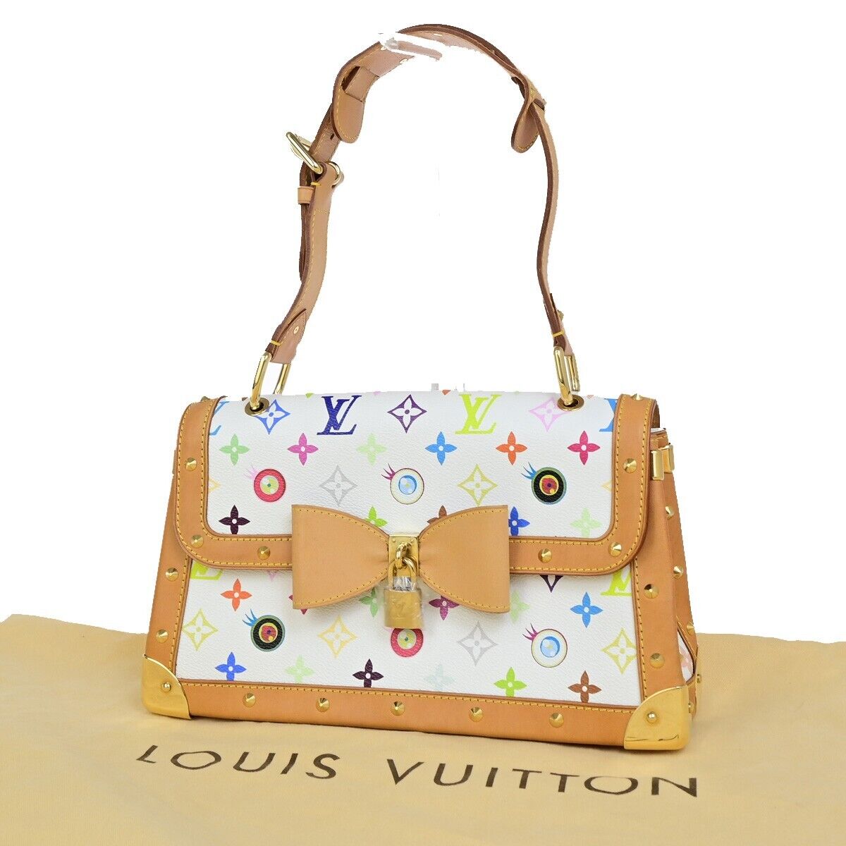 LOUIS VUITTON Eye Love Sac Rabat Shoulder Bag Monogram Multi WE M92055 865RK665