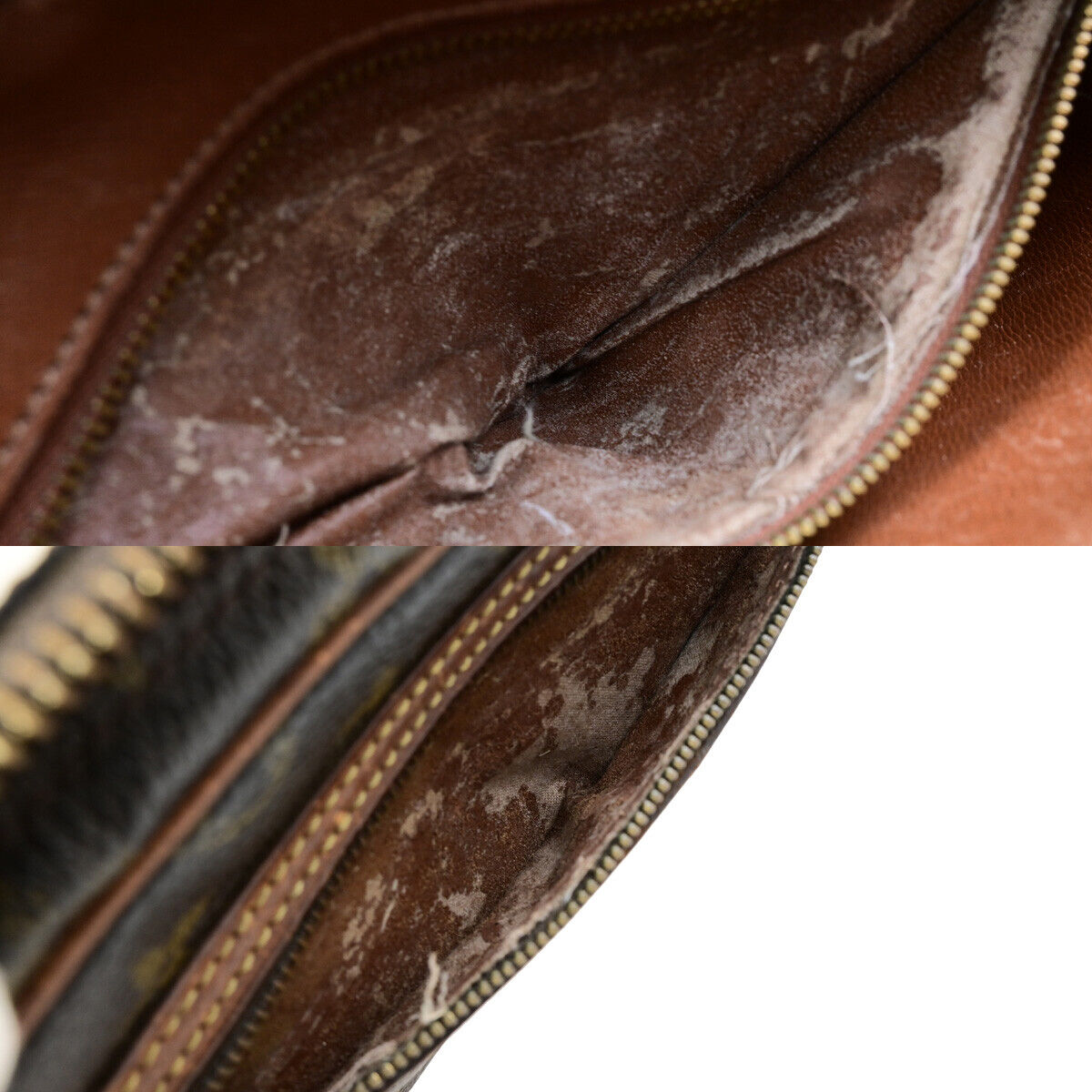 LOUIS VUITTON Marly Dragonne GM Clutch Hand Bag Monogram Brown M51825 05YG529