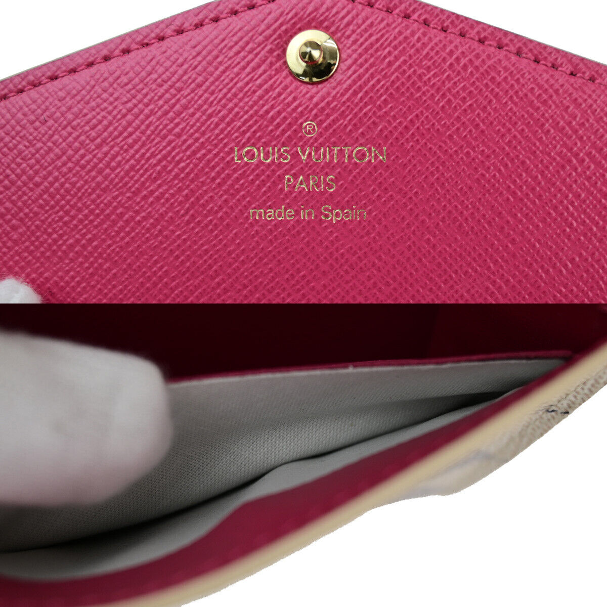 LOUIS VUITTON Portefeuille Sarah Long Bifold Wallet Damier Azur N45296 19SJ327