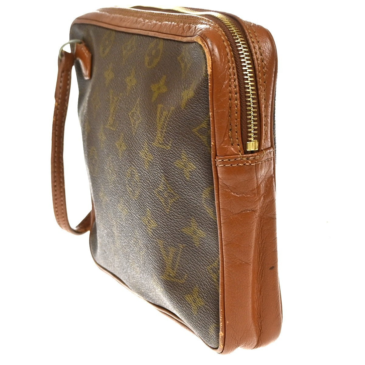 LOUIS VUITTON Pochette Sports Clutch Bag Monogram Leather BN No.183 09CA938