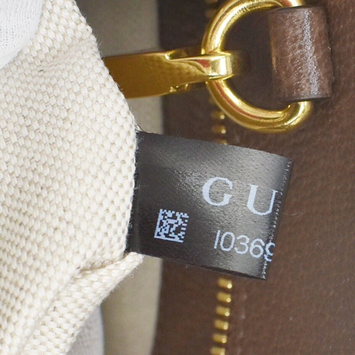 GUCCI Jumbo GG 2Wy Shoulder Hand Bag Canvas Leather Brown Gold Italy 641RC768