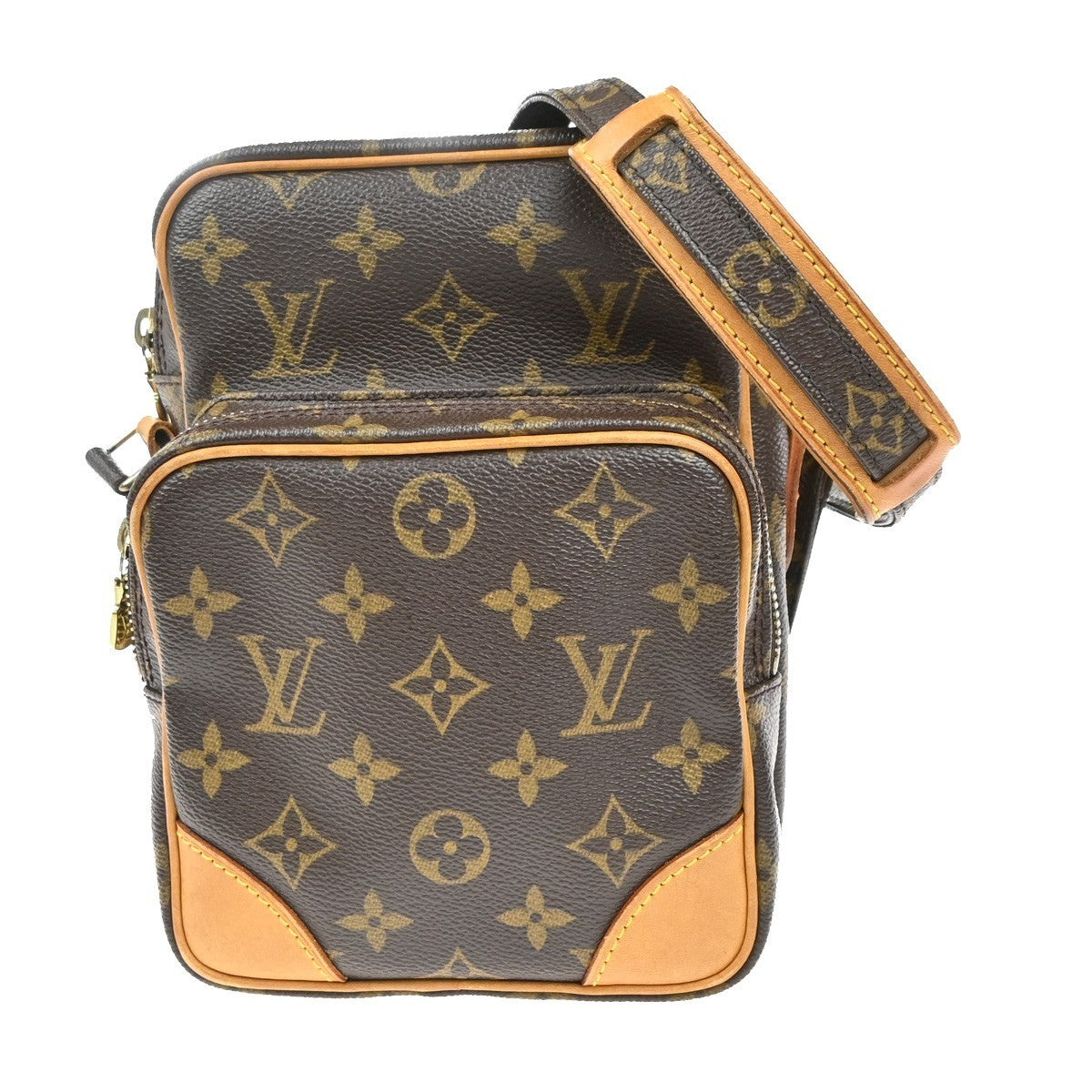 LOUIS VUITTON Amazon Crossbody Shoulder Bag Monogram Leather BN M45236 28MA298