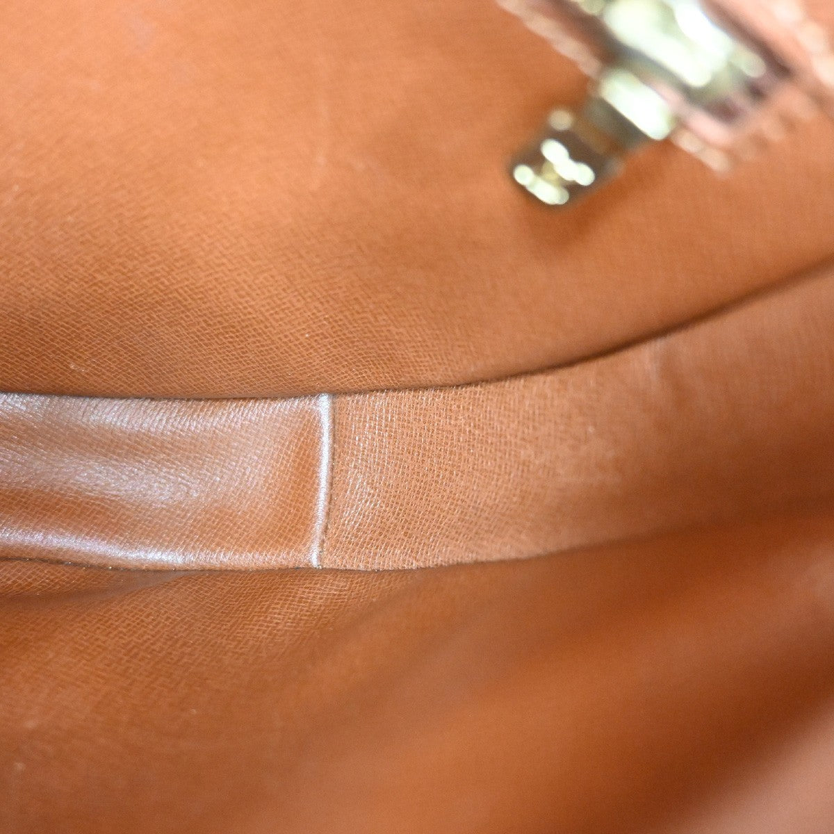 LOUIS VUITTON Chantilly PM Shoulder Bag Monogram Leather Brown M51234 80KB465