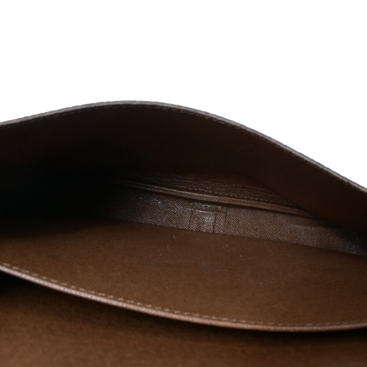 LOUIS VUITTON Cartouchiere GM Shoulder Bag Monogram Leather Brown M51252 37YF621