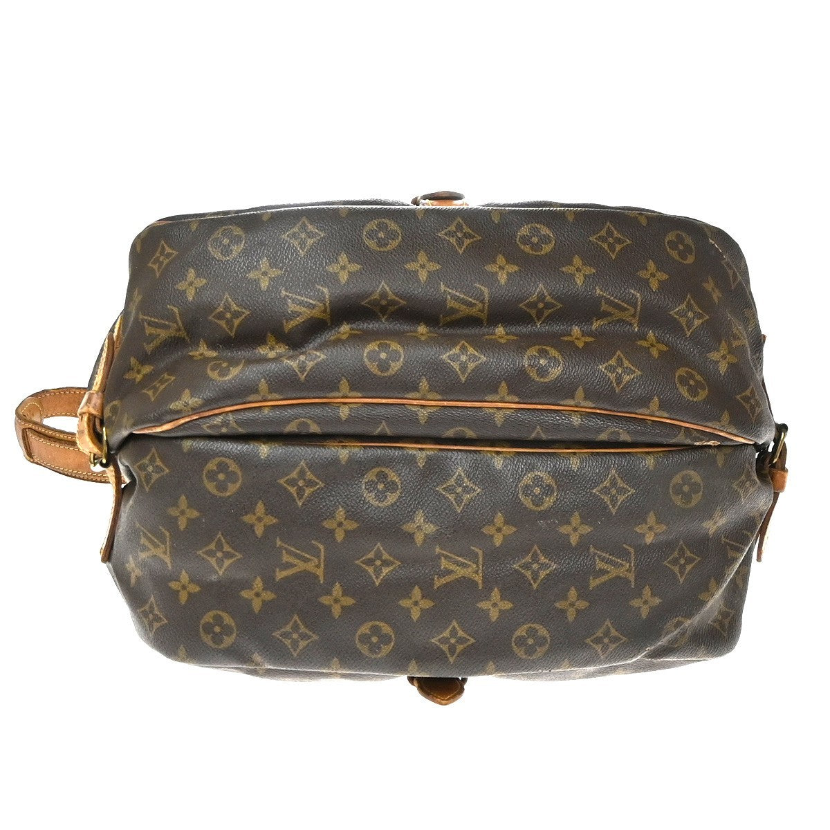 LOUIS VUITTON Saumur 35 Shoulder Bag Monogram Leather BN France M42254 67MA656