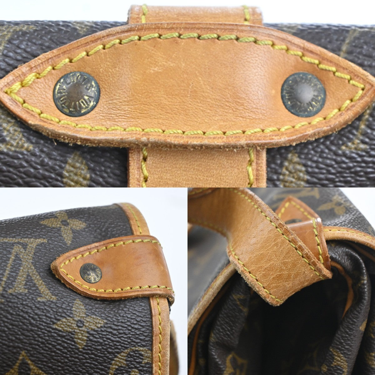 LOUIS VUITTON Saumur 35 Shoulder Bag Monogram Leather BN France M42254 73CA680