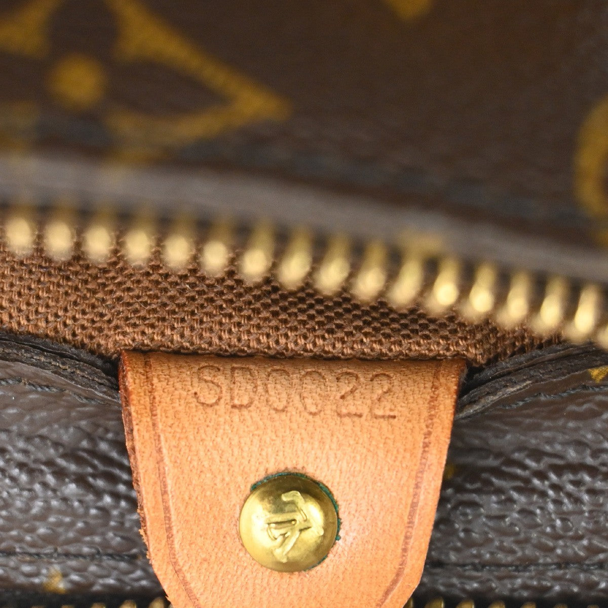 LOUIS VUITTON Cabas Piano Shoulder Bag Monogram Leather Brown M51148 11ZA348