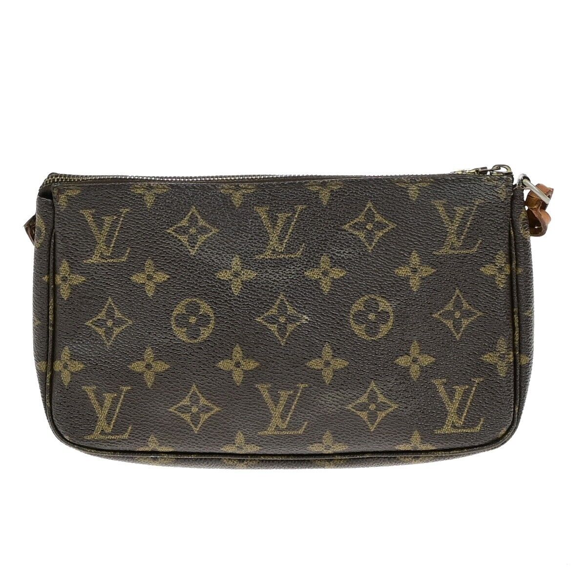 LOUIS VUITTON Pochette Accessoires Hand Bag Monogram Leather BN M51980 30ED959