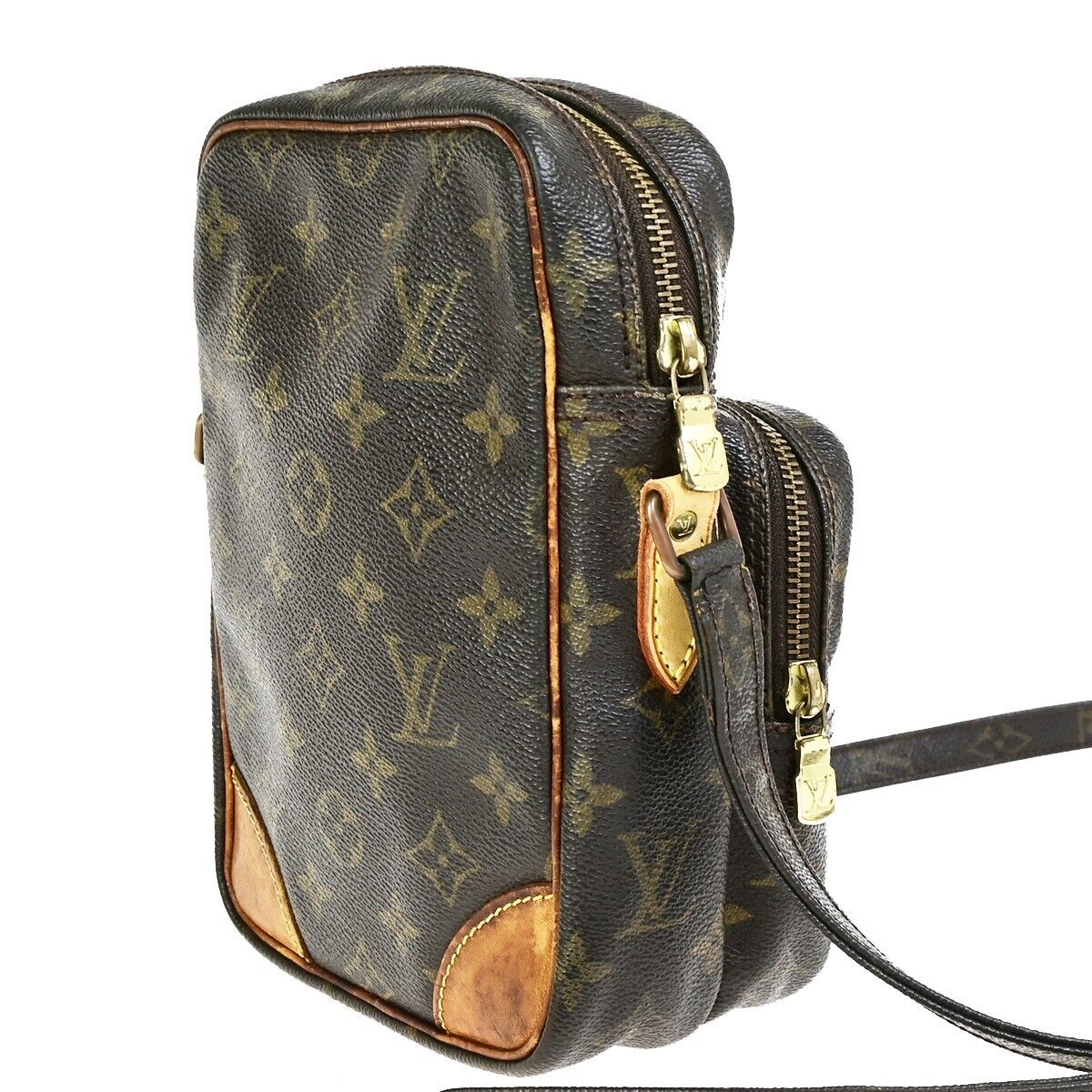 LOUIS VUITTON Amazon Crossbody Shoulder Bag Monogram Leather BN M45236 62FB192