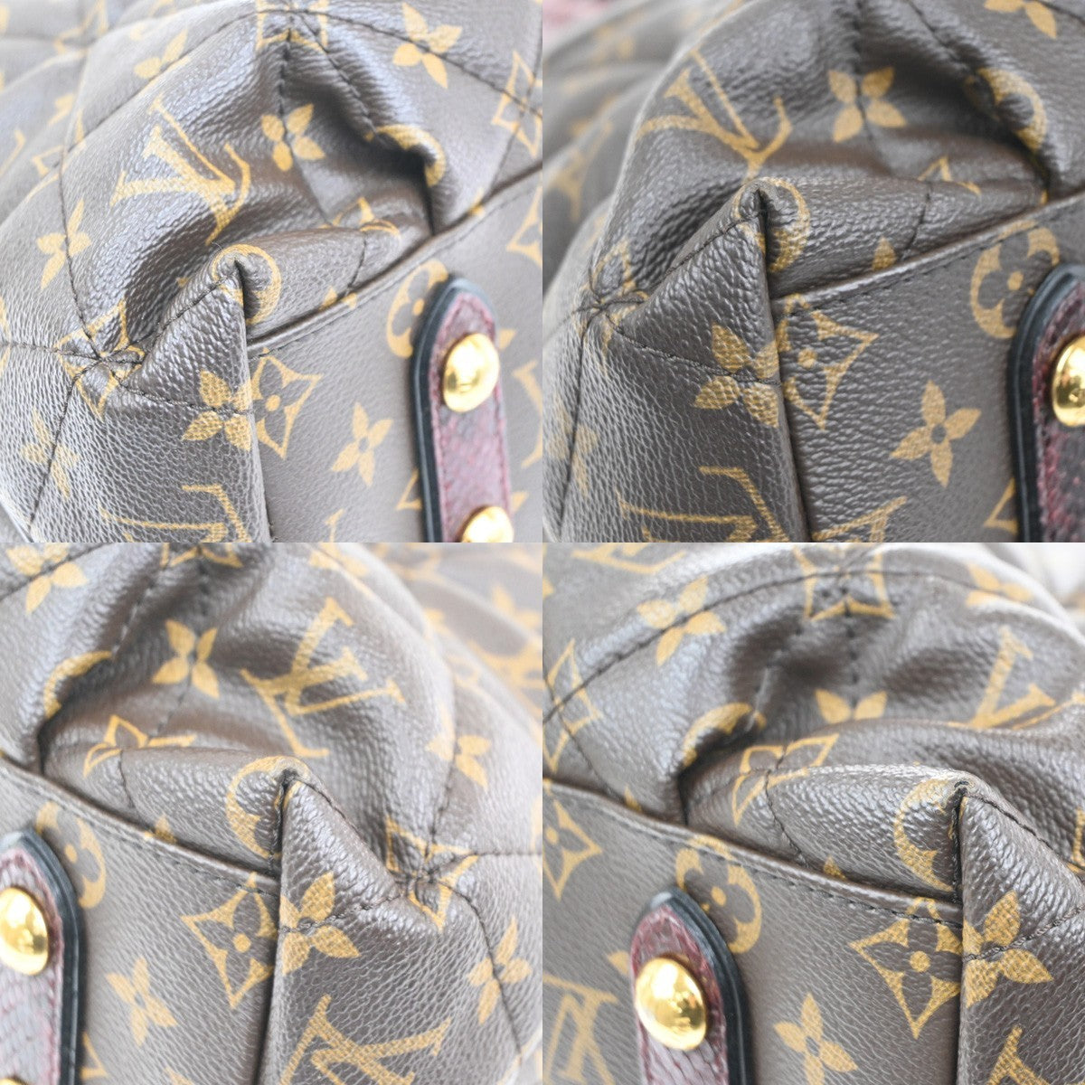 LOUIS VUITTON Exotic Tote MM 2way Hand Bag Monogram Etoile BN N90311 50MA531