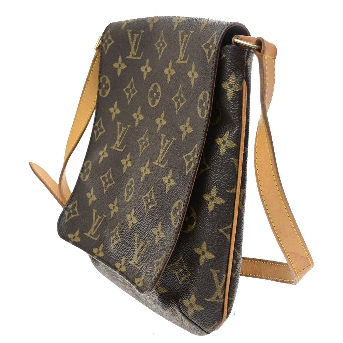 LOUIS VUITTON LV Musette Salsa Short Shoulder Bag Monogram Brown M51258 82KD098