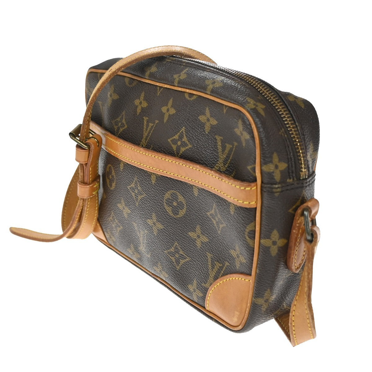 LOUIS VUITTON Trocadero 24 Shoulder Bag Monogram Leather Brown M51276 34CA803