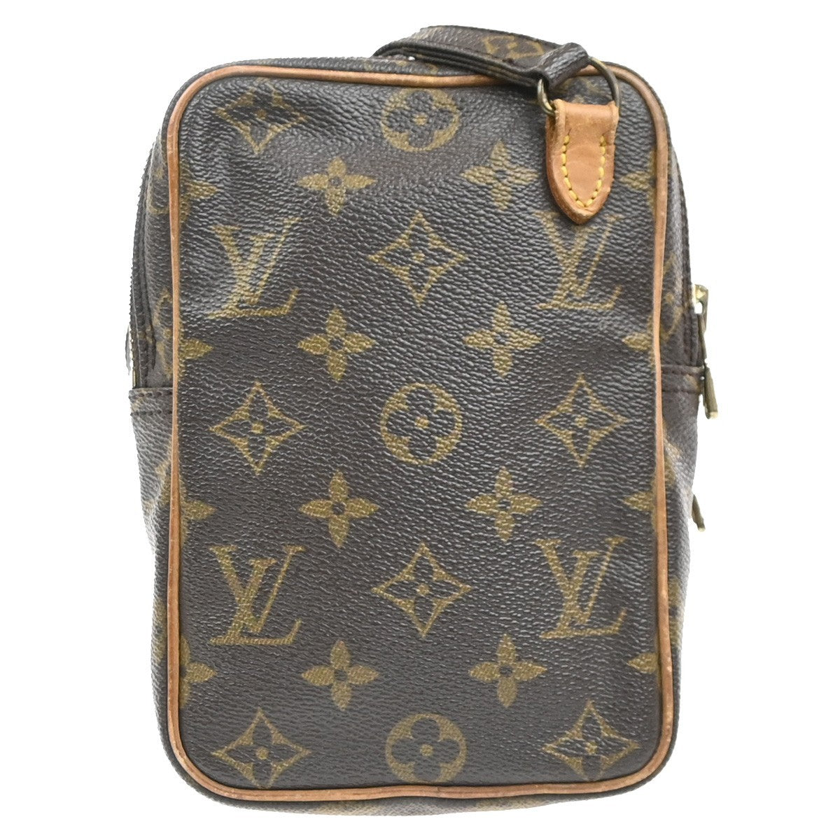 LOUIS VUITTON Mini Amazon Shoulder Bag Monogram Leather Brown M45238 34MA463