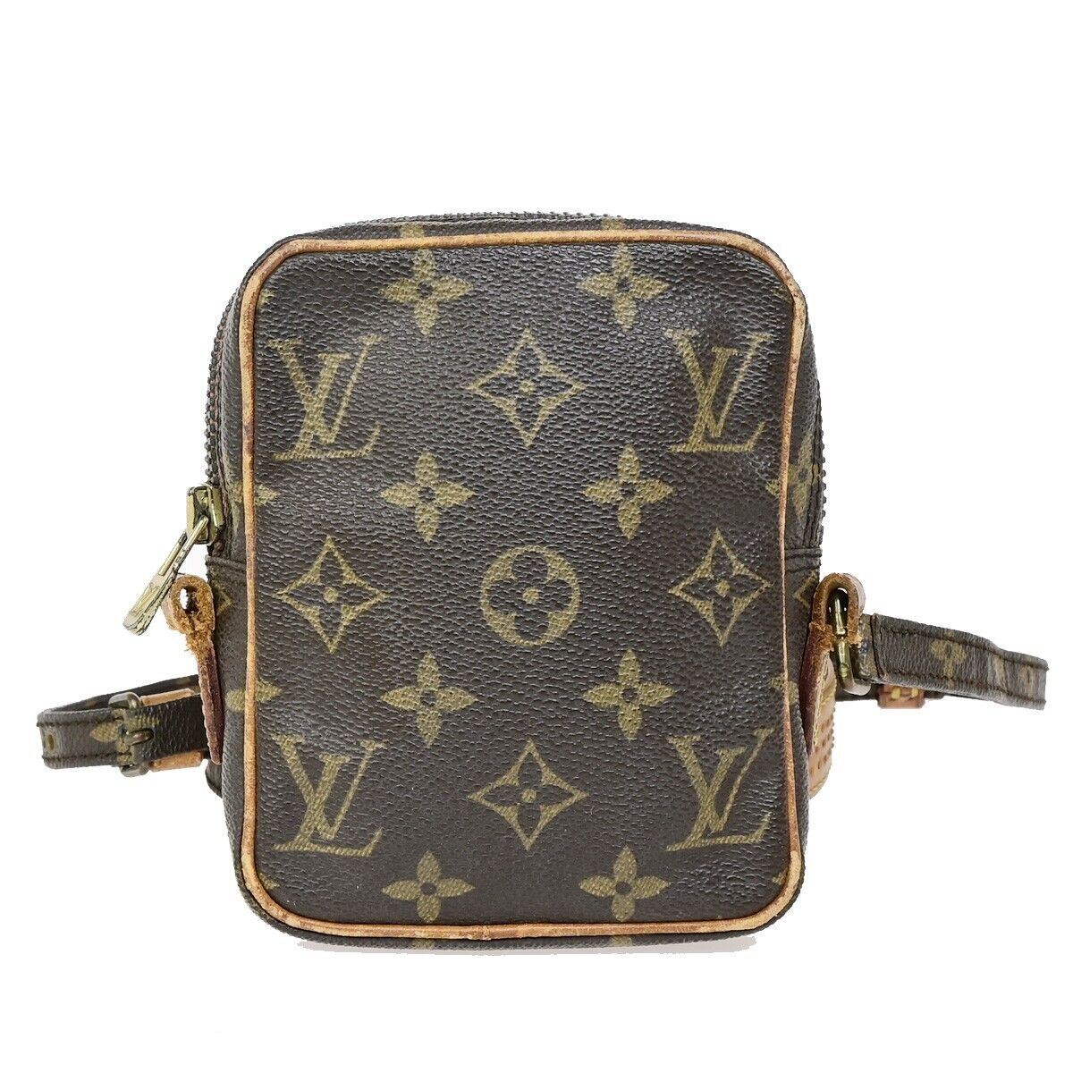 LOUIS VUITTON Mini Danube Shoulder Bag Monogram Leather BN France M45268 63FB171