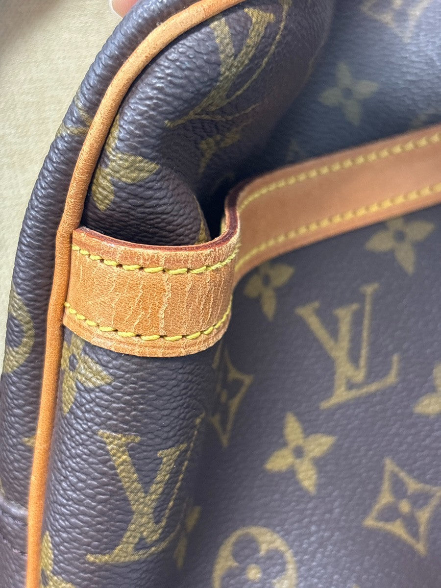 LOUIS VUITTON Reporter Crossbody Shoulder Bag Monogram Leather BN M45254 35MA707