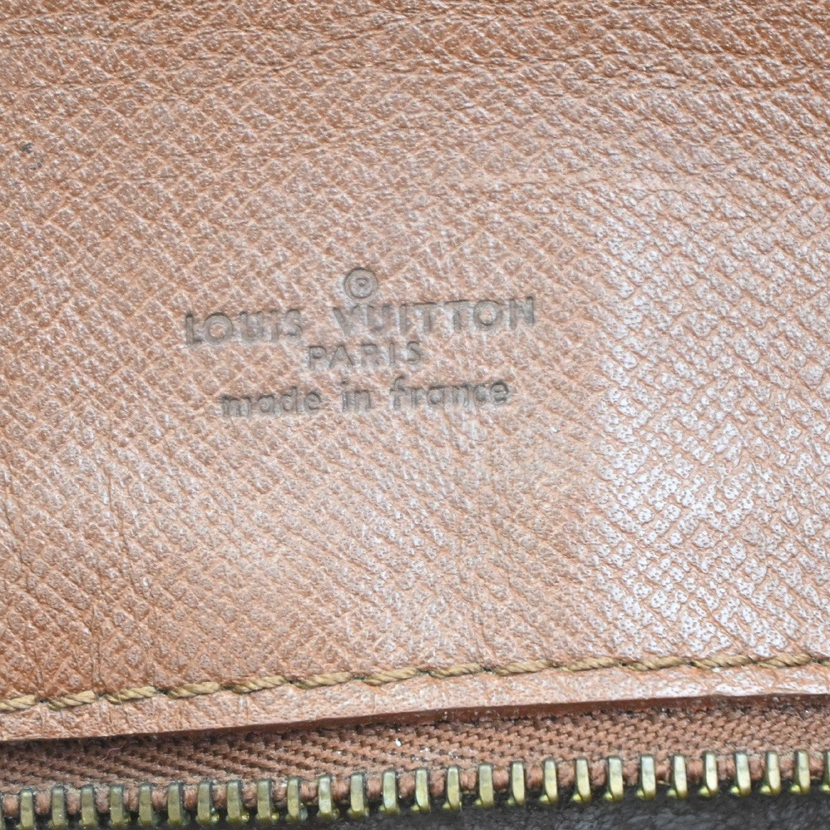 LOUIS VUITTON Chantilly PM Shoulder Bag Monogram Leather Brown M51234 80CA593