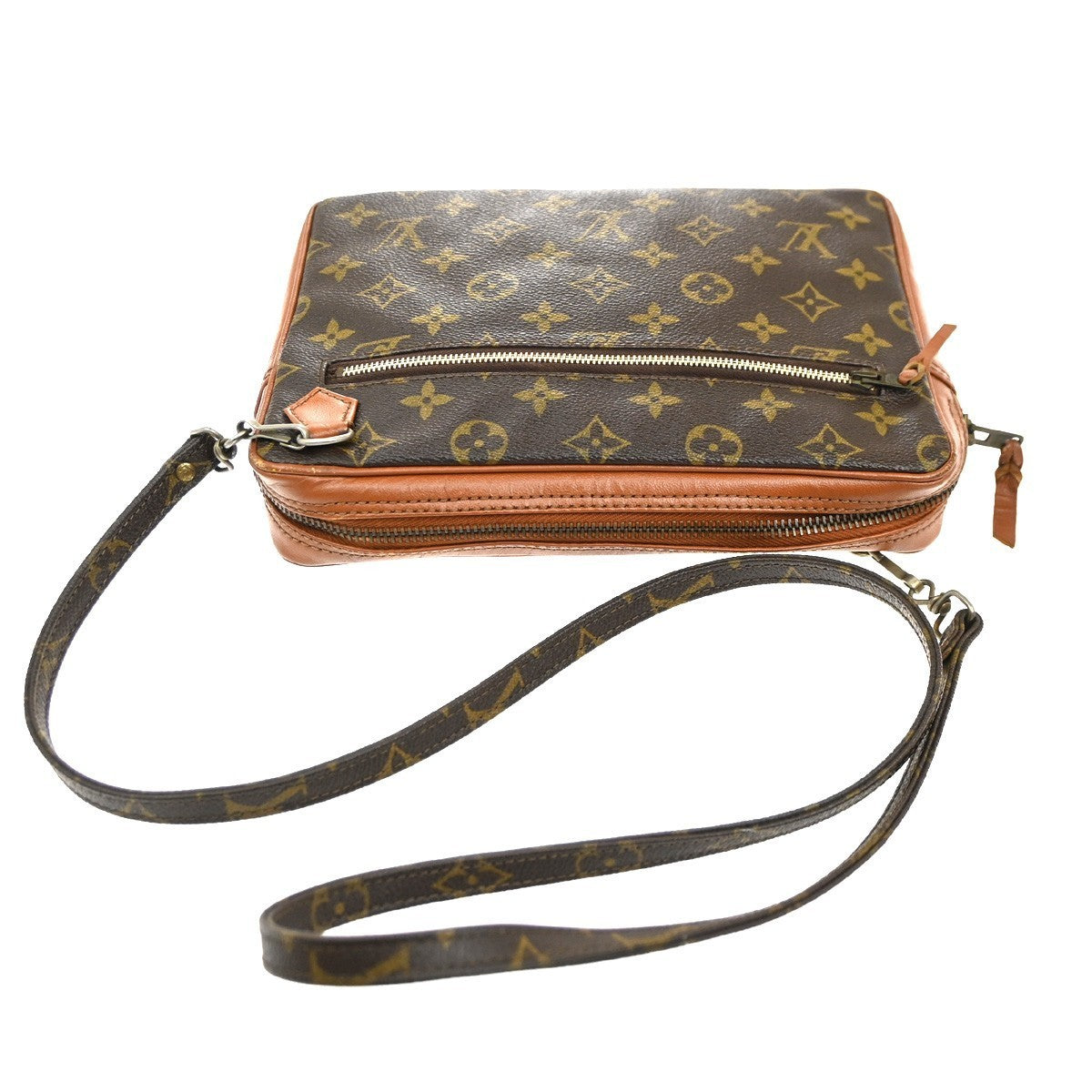 LOUIS VUITTON Pochette Sport 2way Shoulder Clutchbag Monogram Leather BN 62KC223