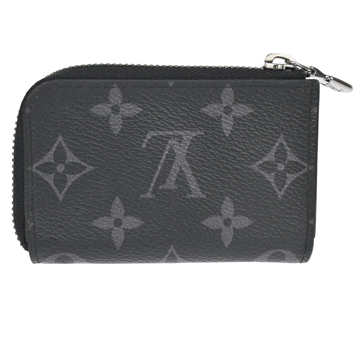 LOUIS VUITTON Porte Monnaie Jules Coin Wallet Monogram Eclipse BK M63536 31ED468