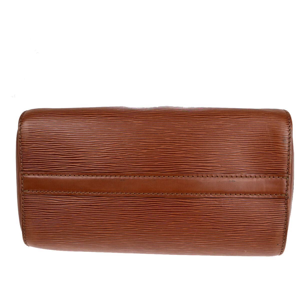 LOUIS VUITTON LV Logo Speedy 25 Travel Hand Bag Epi Leather Brown M43013 85SJ271