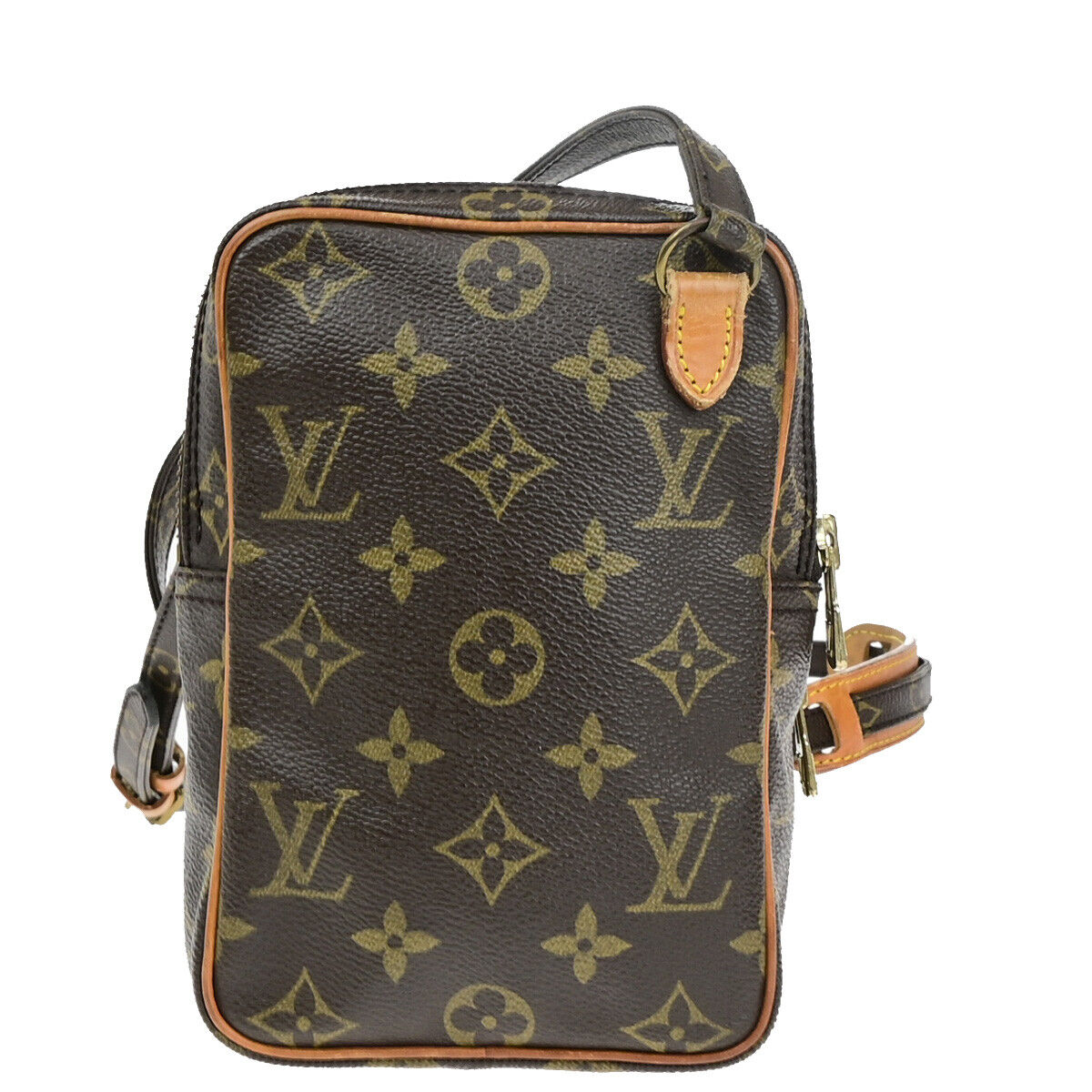 LOUIS VUITTON Mini Amazon Shoulder Bag Monogram Leather Brown M45238 85YF118