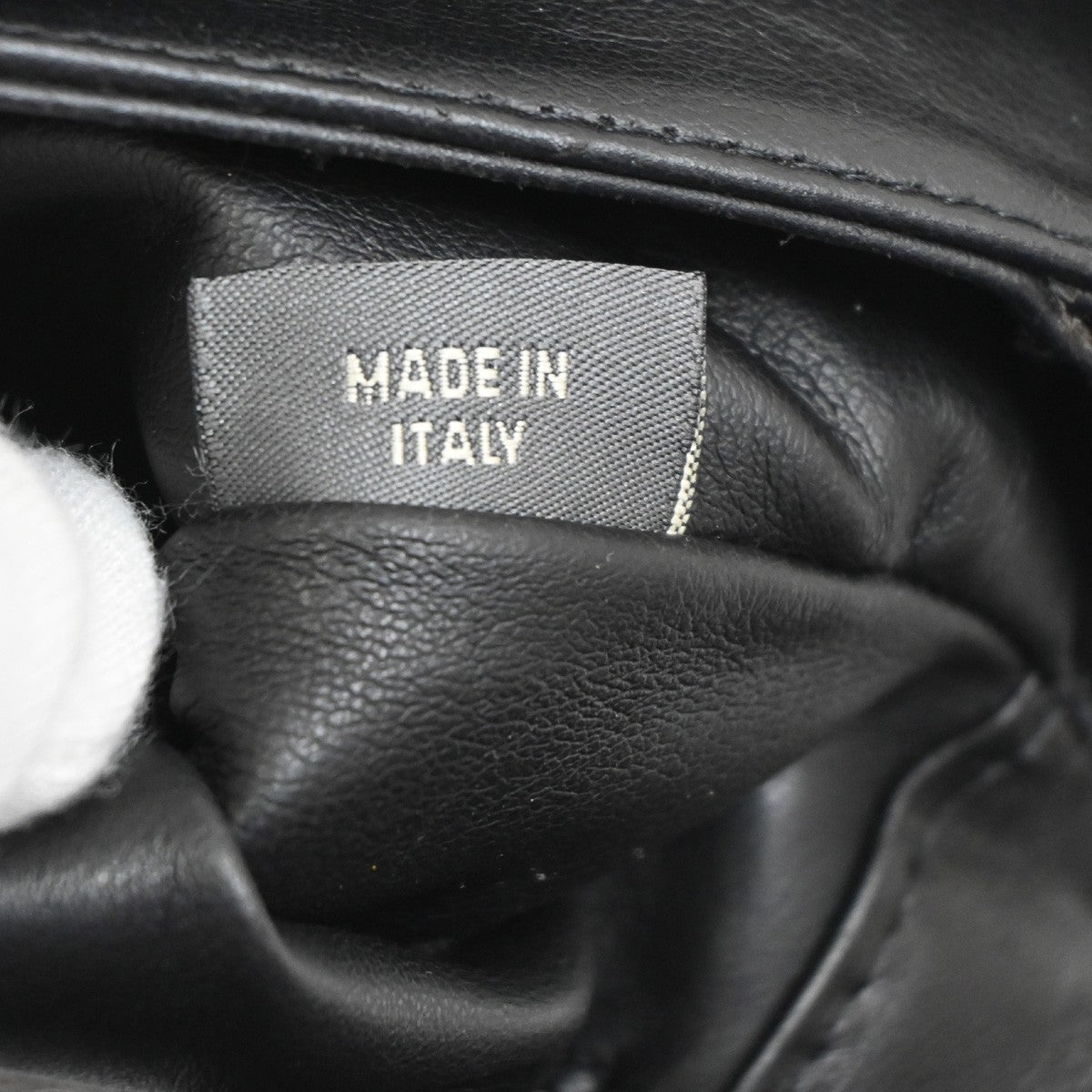 BALLY Logo Quilted Hand Bag Leather Black GHW Italy 02YH286