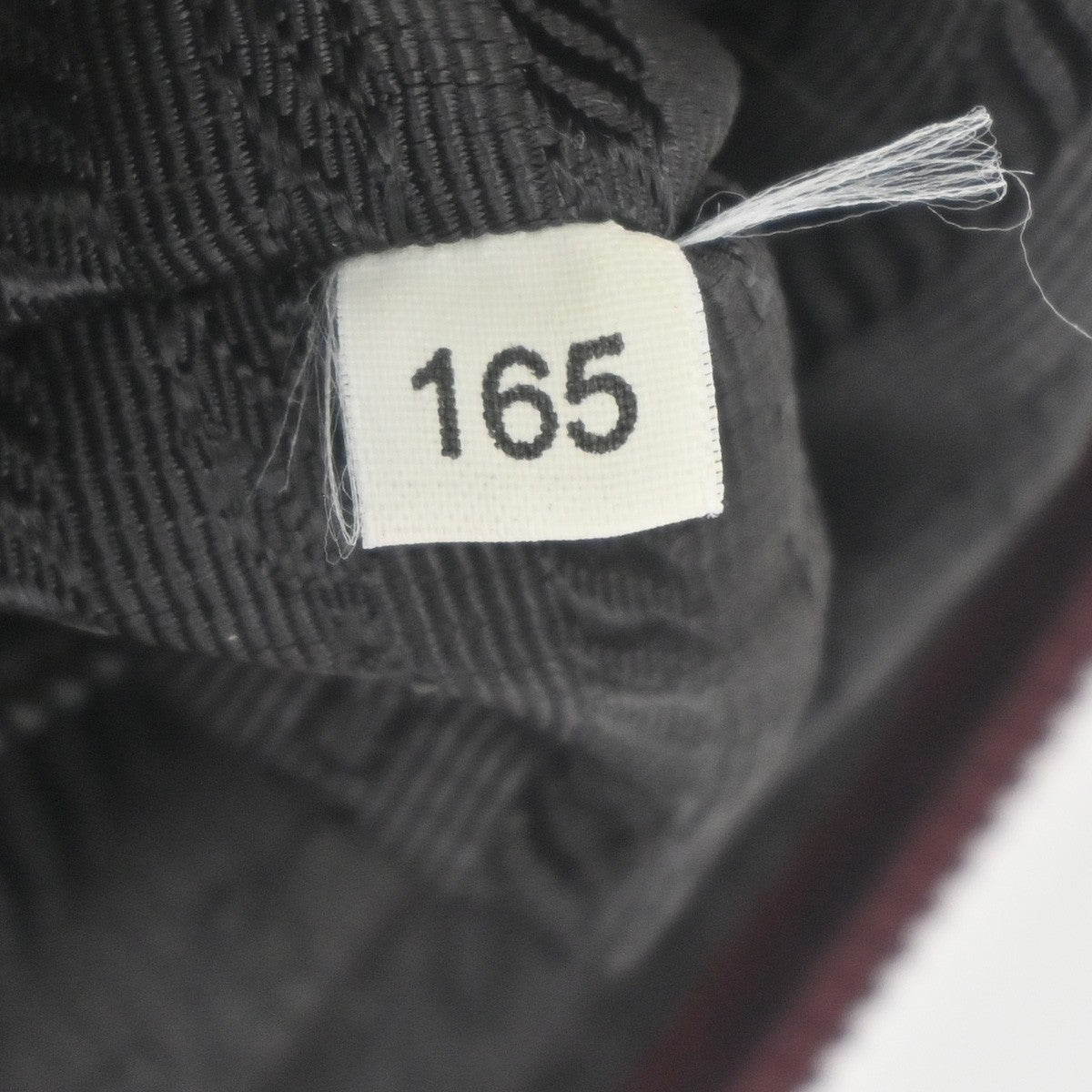 PRADA Logo Tessuto Crossbody Shoulder Bag Nylon Leather Red SHW 73KP542